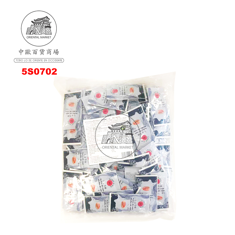 [502592/5S0702] SALSA SOJA JAPONESA MONODOSIS *SUSHI KING* 寿司王日式酱油单包装 8g/100u/10