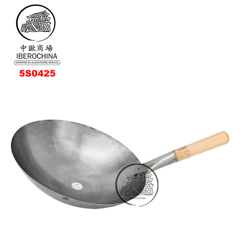 SARTEN MARRON *FIRST WOK* 天下第一圆底炒锅 12u