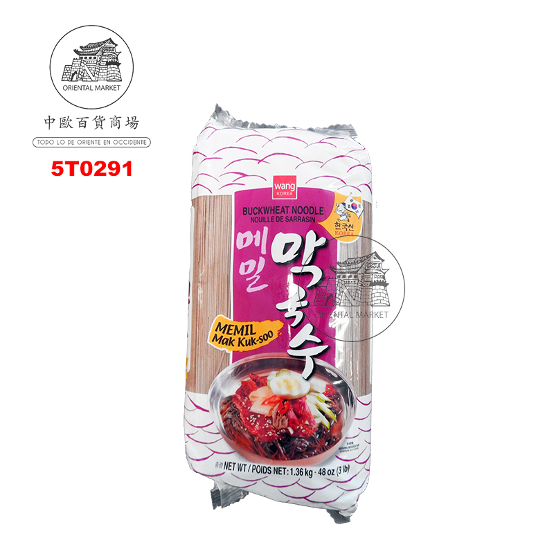 [502802/5T0291] TALLARIN SOBA *WANG* 韩国WANG荞麦面干 1,36kg/12