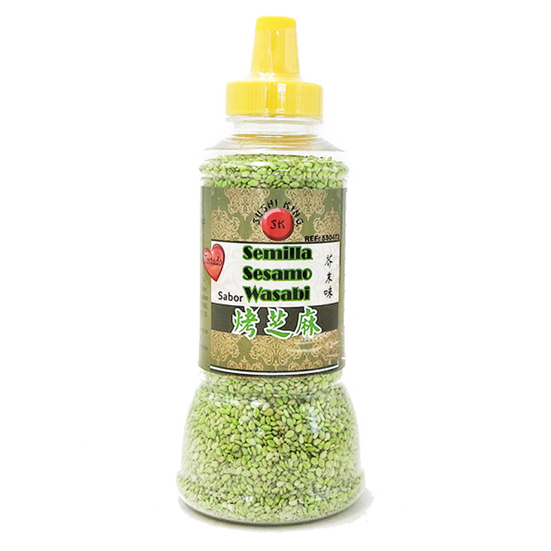 SESAMO WASABI *SUSHI KING* 寿司王芥末烤芝麻 100g/12