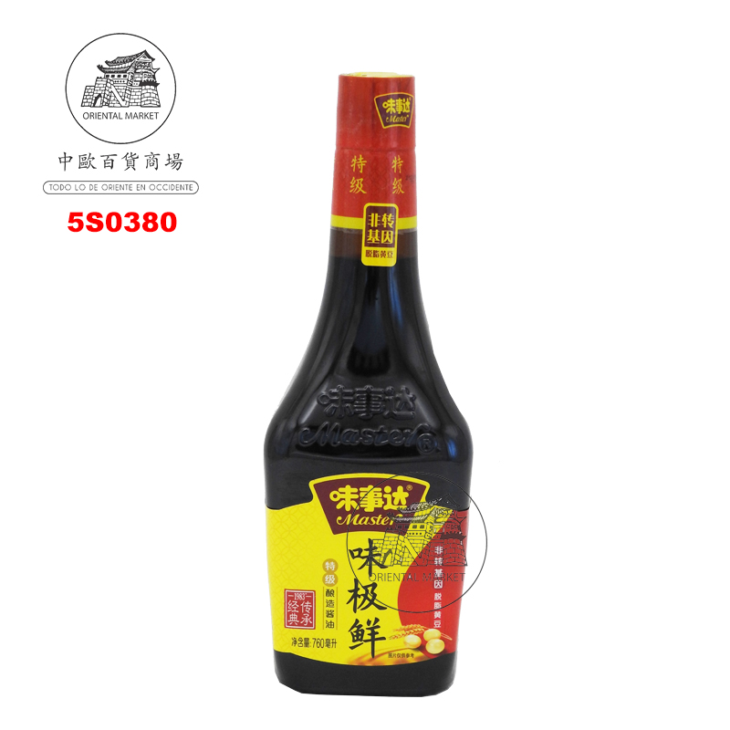 [501391/5S0380] SALSA SOJA *MASTER* 味事达味极鲜酱油 760ml/12