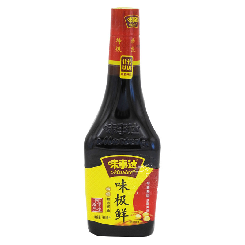 [501391/5S0380] SALSA SOJA *MASTER* 味事达味极鲜酱油 760ml/12