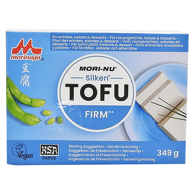 TOFU FIRM (AZUL)*MORINAGA* 日本蓝盒装豆腐 349g/12
