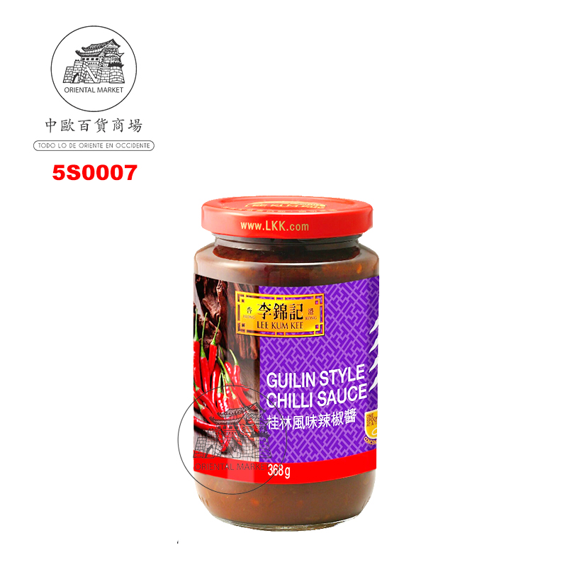 [501255/5S0007] SALSA PICANTE GUILIN *LKK* 李锦记桂林辣椒酱 368g/12