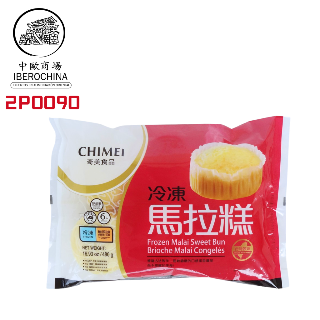 PASTEL DULCE MALAI CONGELADO *CHIMEI* 奇美冻马拉糕 480g/6u/12