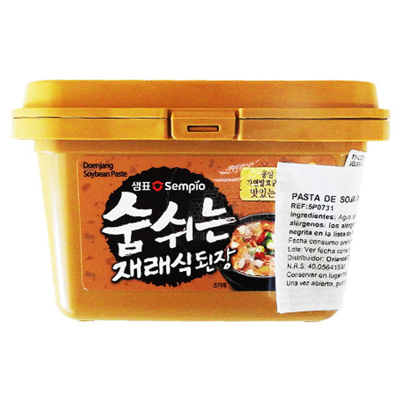 [502339/5P0731] PASTA SOJA AMARILLA DOEN JANG *SEMPIO* 韩国黄豆酱 460g/12b