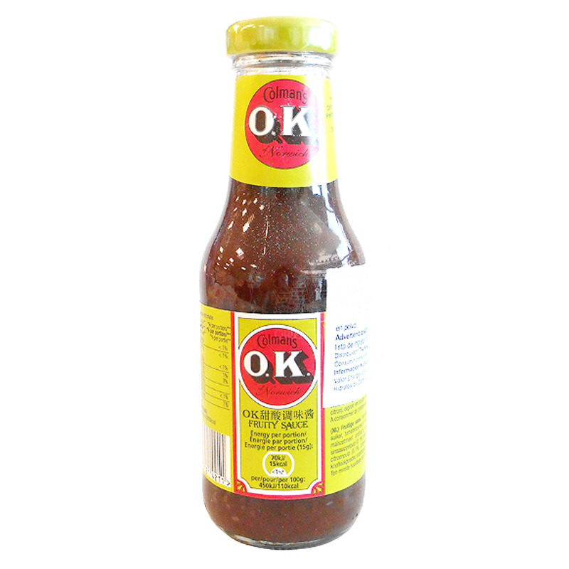 SALSA FRUIT *OK SAUCE* 英国酱 335g/12
