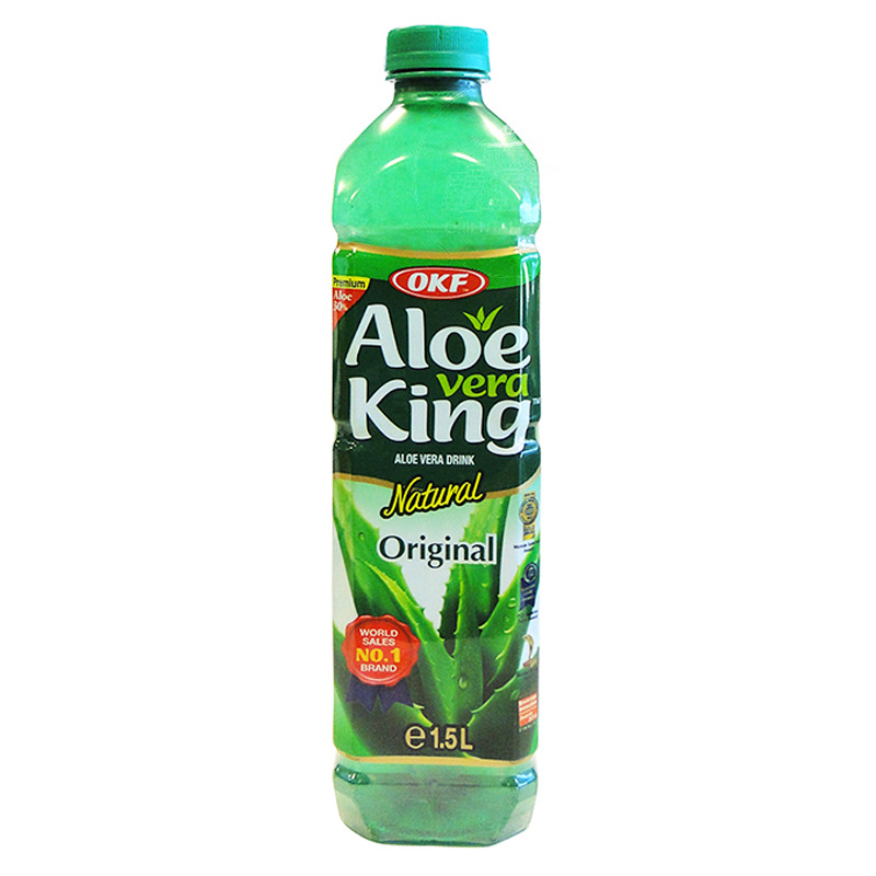 [501683/5B0078] BEBIDA ALOE VERA ORIGINAL *OKF* 韩国芦荟饮料 1.5l/12