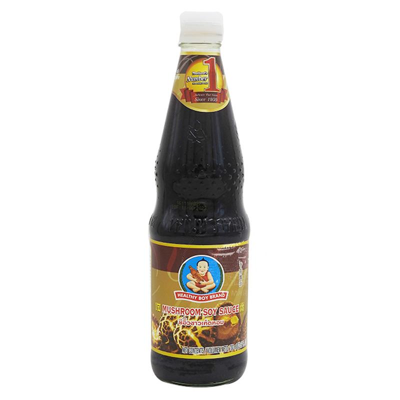 [502580/5S0013] SALSA SOJA CHAMPIÑON *HEALTHY BOY* 仁和园香菇酱油 700ml/12