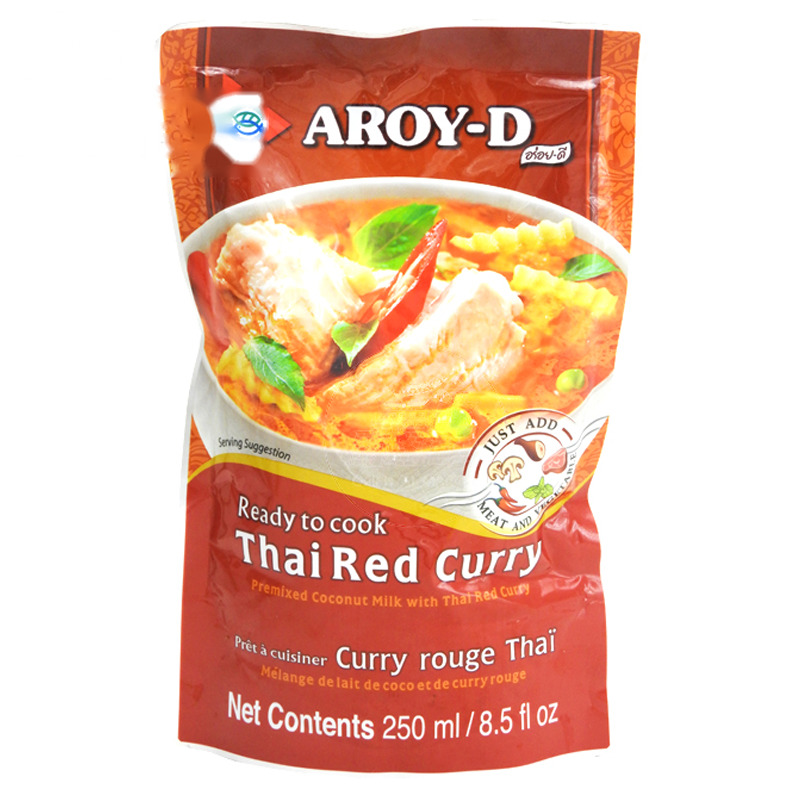 CURRY ROJO THAI *AROY-D* 泰式红咖喱汁 250ml/12