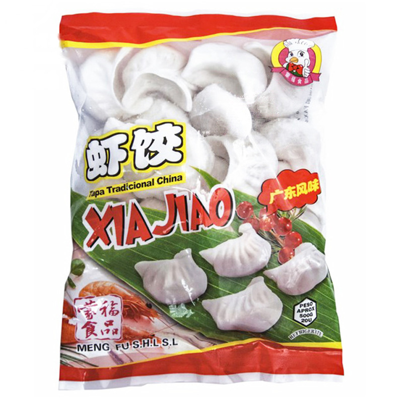 XIAJIAO CONGELADO *MENGFU* 蒙福冻水晶虾饺 470g/12