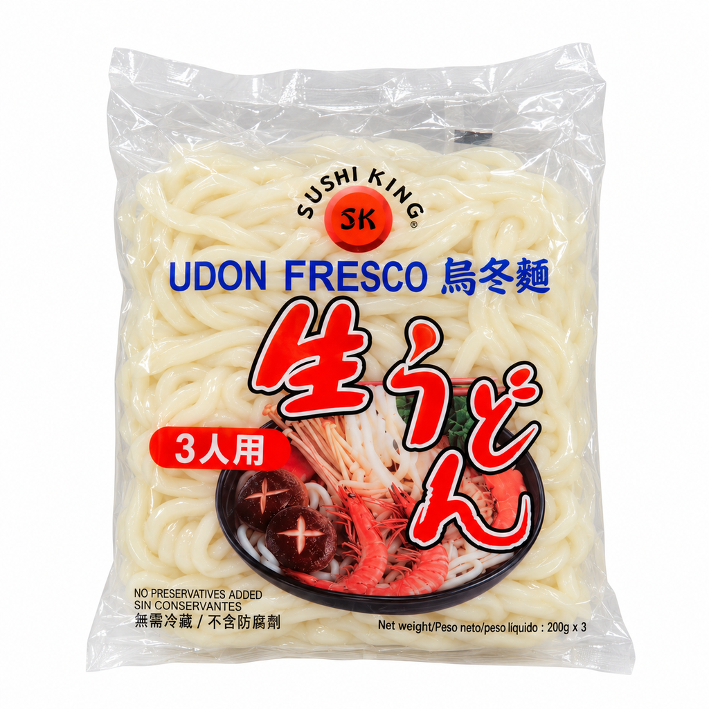 UDON MISO *SUSHI KING* 寿司王味噌乌冬面 700g/12
