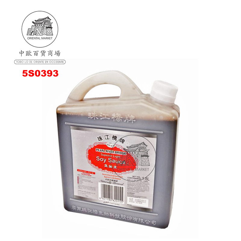 [502581/5S0393] SALSA SOJA CLARA *PRB* 珠江桥生抽王 1,8L/12