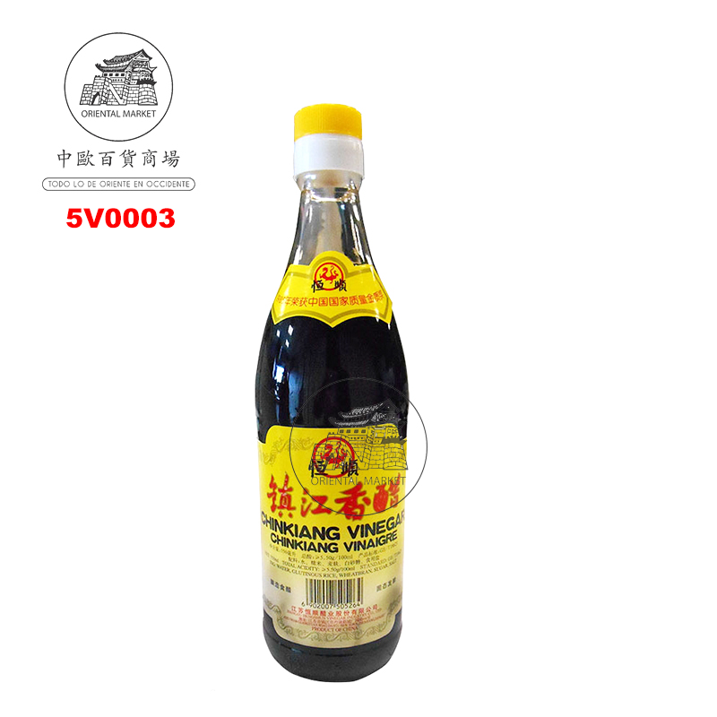 [502904/5V0003] VINAGRE CHINKIANG *HENGSHUN* 恒顺牌镇江香醋 550ml/12