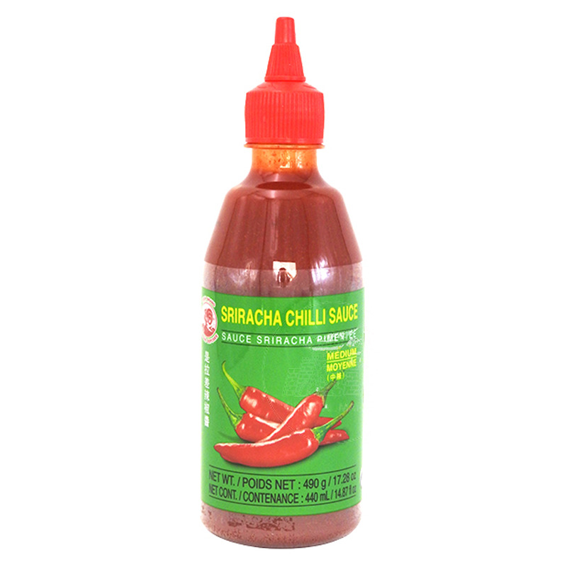 SALSA SRIRACHA PICANTE *COCK* 鸡标辣味是拉差酱 490g/12