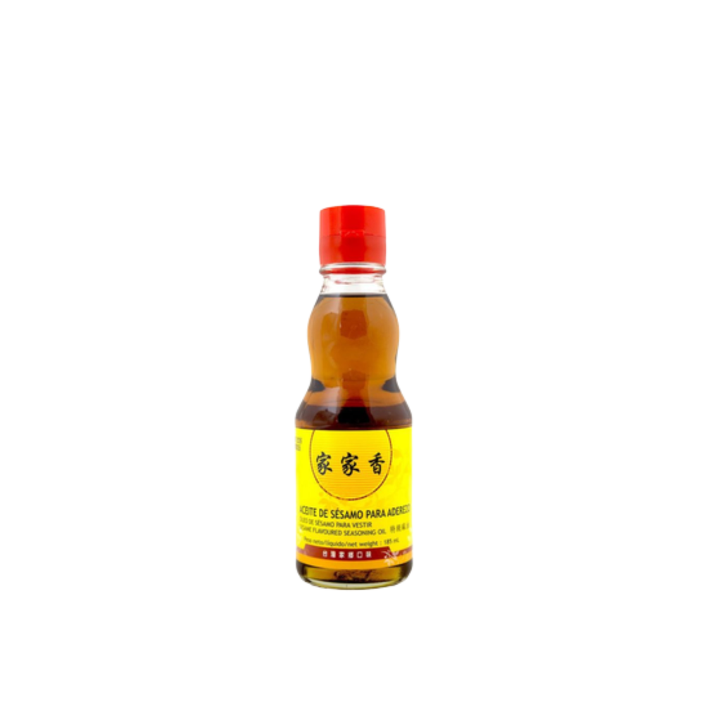 [501338/5A0395] ACEITE SESAMO *JIAJIASHAN* 家家香芝麻油 185ml/12