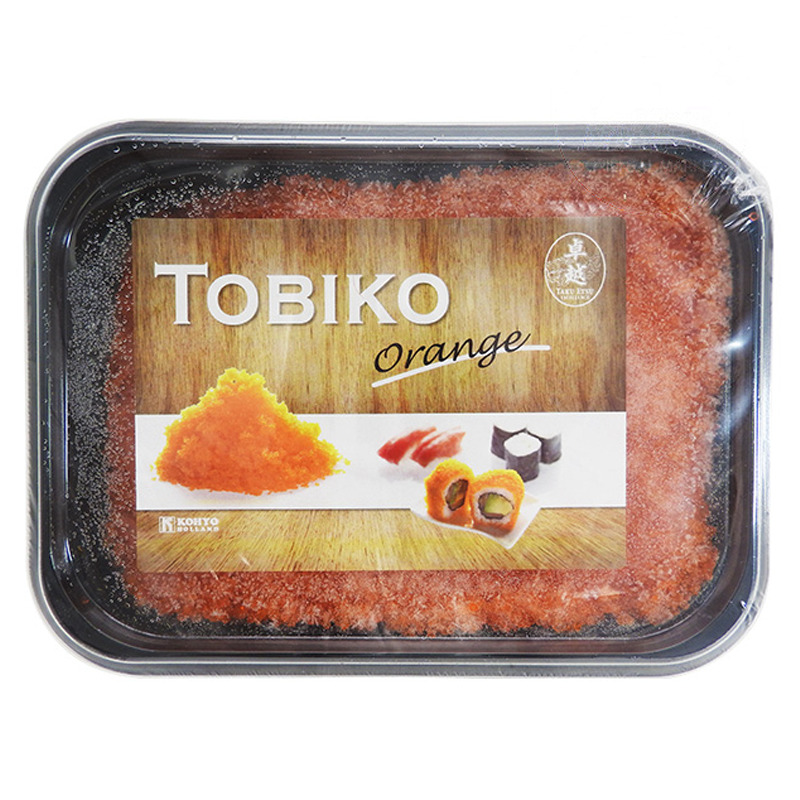 HUEVAS TOBIKO NARANJA *KOHYO* 日本橘色飞鱼蛋 500g/12 NL-85