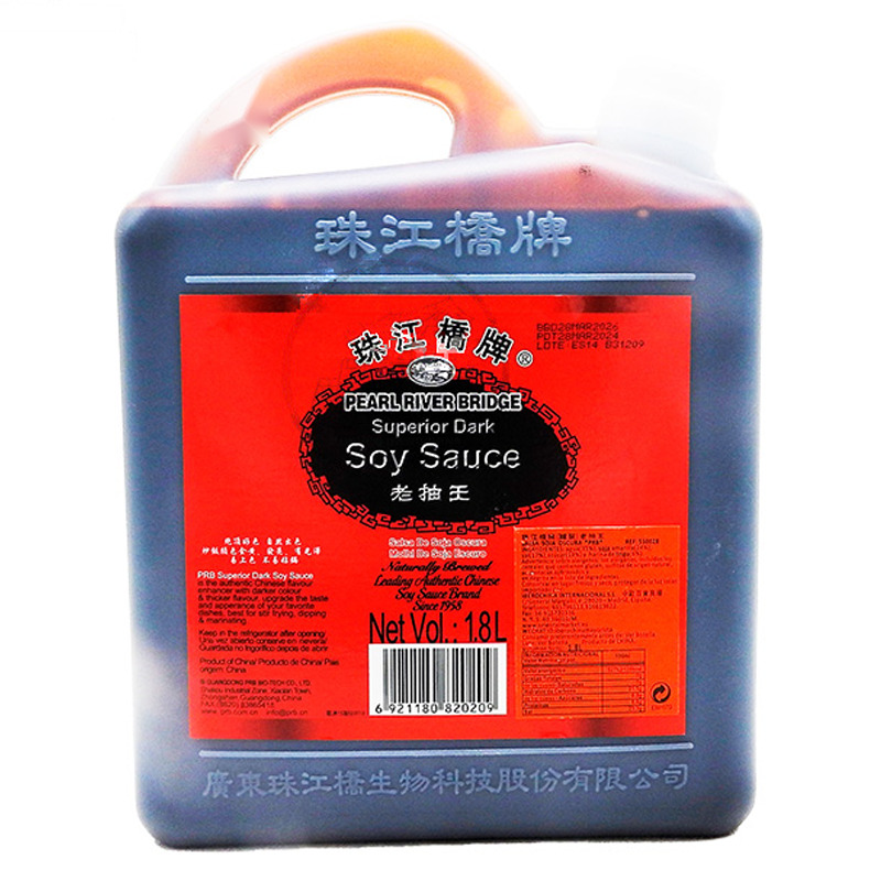 SALSA SOJA OSCURA *PRB* 珠江桥老抽王 1,8L/12