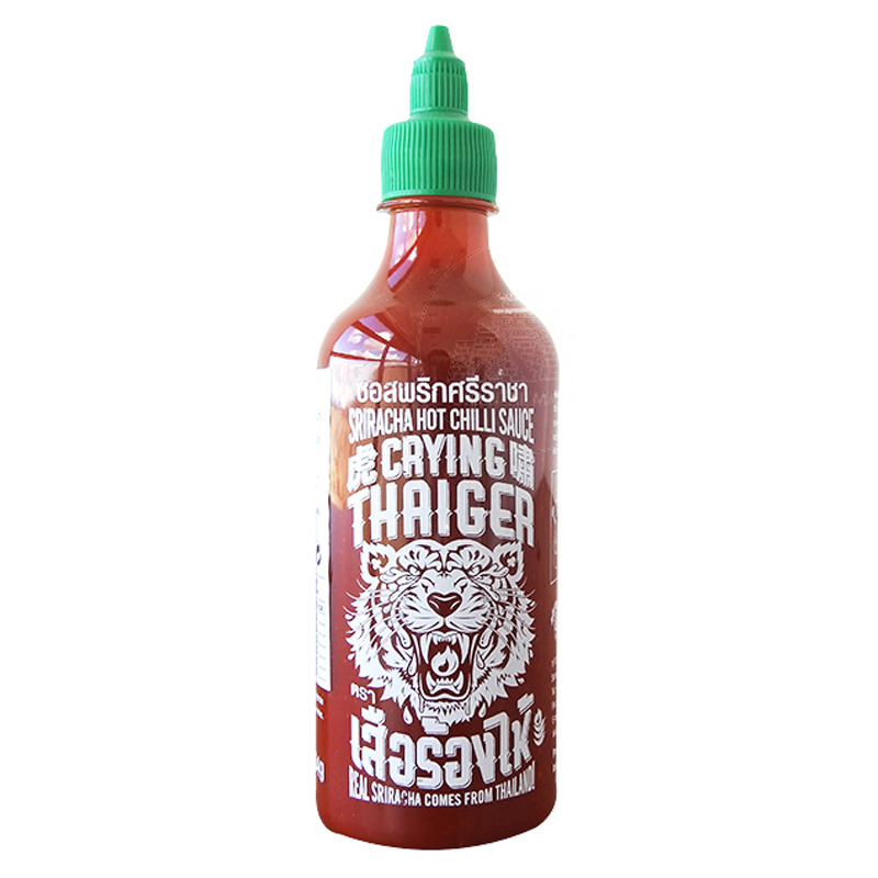 [502627/5S0415] SALSA SRIRACHA *CRYING THAIGER* 虎啸是拉差酱 440ml/12