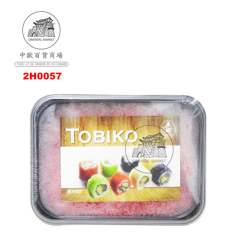 HUEVAS TOBIKO ROJO *KOHYO* 日本红色飞鱼蛋 500g/12