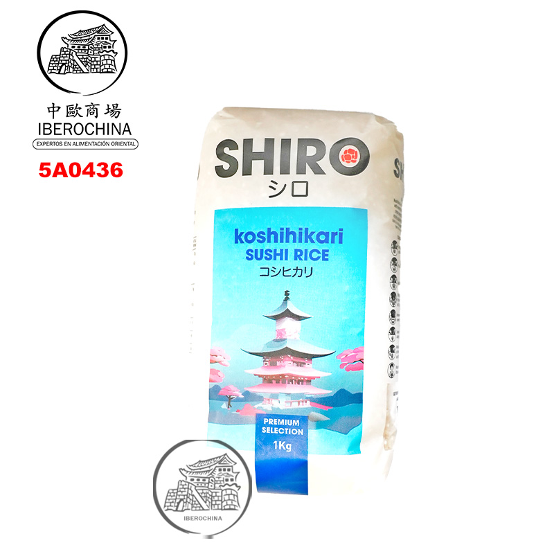 [501395/5A0436] ARROZ SUSHI KOSHIHIKARI *SHIRO* 日本寿司越光米 1kg/12