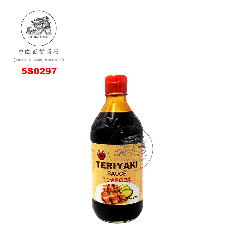 [502651/5S0297] SALSA TERIYAKI *SUSHI KING* 寿司王日式照烧酱 500ml/12