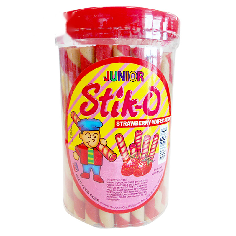 [502116/5G0358] GALLETA SABOR FRESA  *STICK-O* 菲草莓条 380g/12