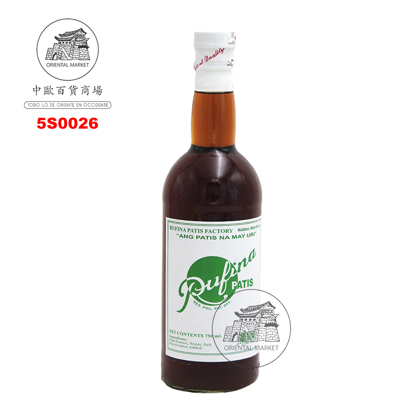 SALSA PESCADO PATIS *RUFINAML* 菲律宾鱼露 750ml/12