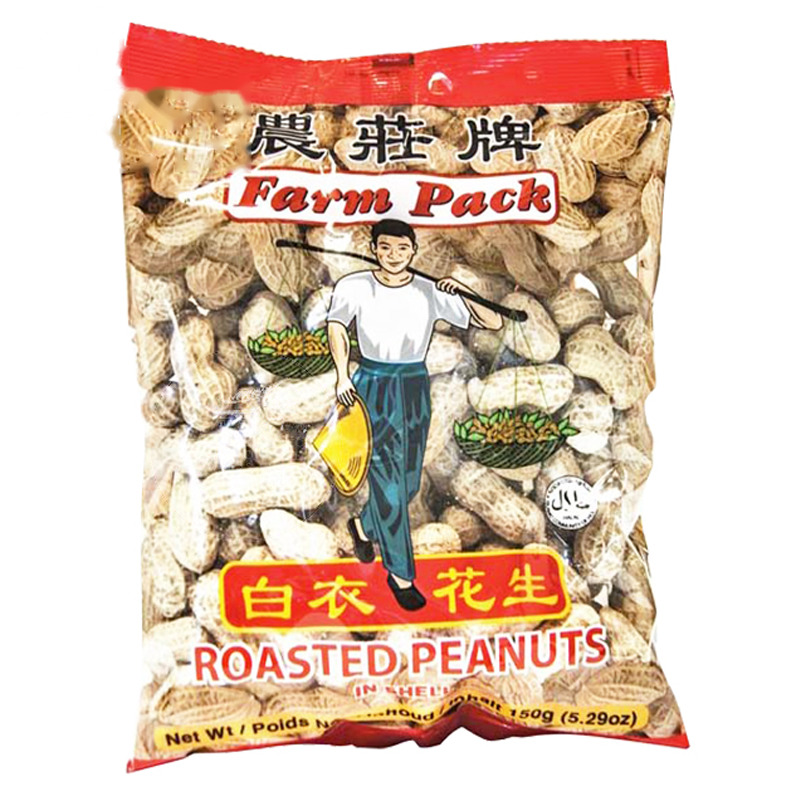 CACAHUETE TOSTADO *FARMER* 农夫白衣花生 150g/30