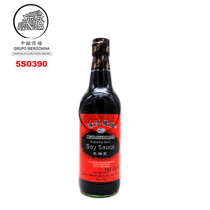 SALSA SOJA OSCURO *PRB* 珠江桥牌老抽酱油 500ml/12