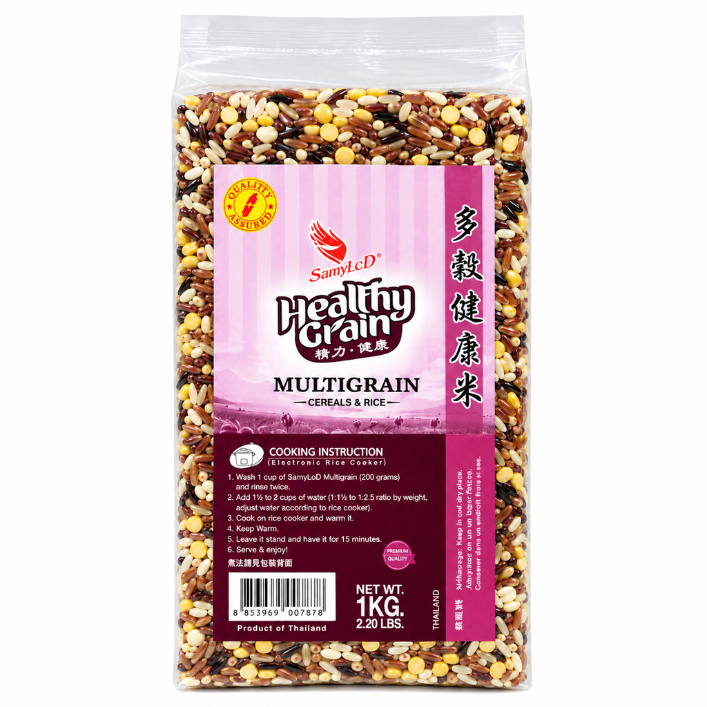 [501612/5A0378] ARROZ MULTIGRANO *SKY SWAN* 天鹅六谷米 1kg/12