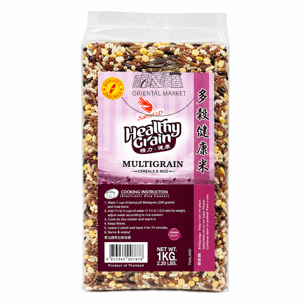 [501612/5A0378] ARROZ MULTIGRANO *SKY SWAN* 天鹅六谷米 1kg/12
