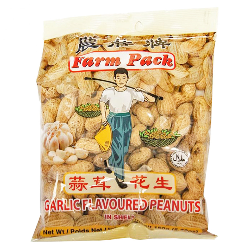 CACAHUETE SABOR AJO *FARMER* 农夫蒜味花生150g/30