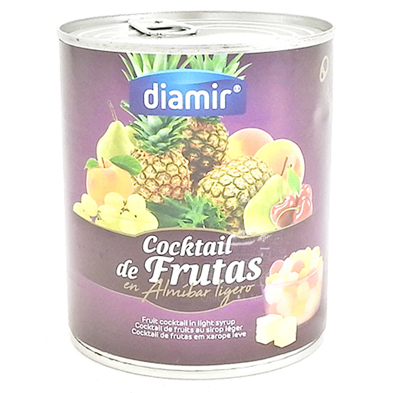 COCKTAIL DE FRUTAS *DIAMIR* 什锦水果 840g/12