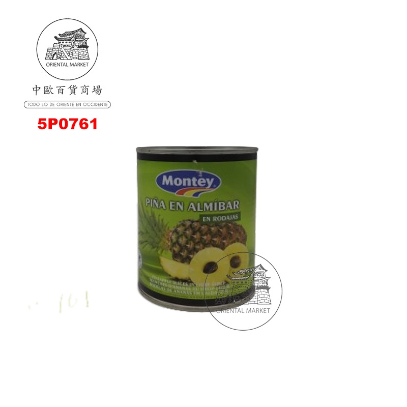 PIÑA ALMIBAR *MONTEY* 凤梨罐头 1kg/12