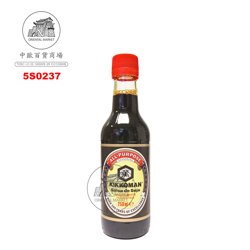 [502599/5S0237] SALSA SOJA *KIKKOMAN* 日本万字酱油 250ml/12