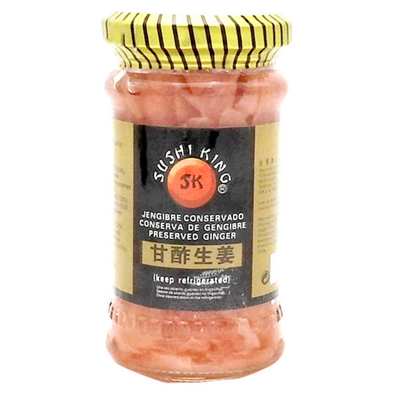 JENGIBRE ROSA GARI *SUSHI KING* 寿司王红醋姜片 145g/12