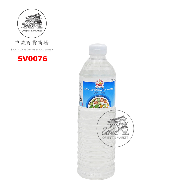[502907/5V0076] VINAGRE DE CAÑA DE AZÚCAR DESTILADO *GOLDEN MOUNTAIN* 金山白醋 1L/12