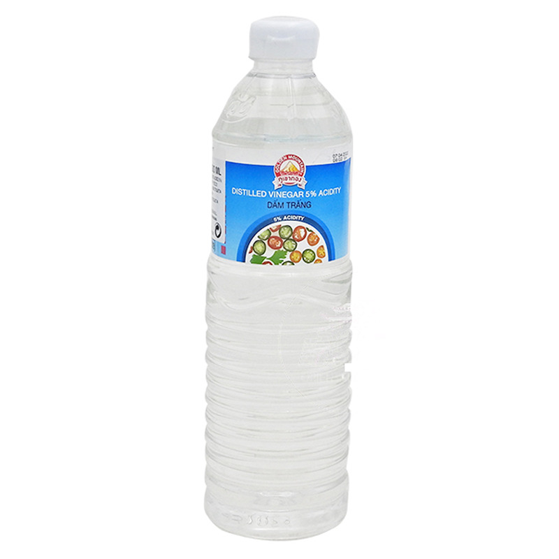 VINAGRE DE CAÑA DE AZÚCAR DESTILADO *GOLDEN MOUNTAIN* 金山白醋 1L/12