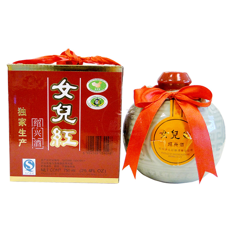 VINO (14%) *NU ER HONG* 女儿红酒 750ml/12