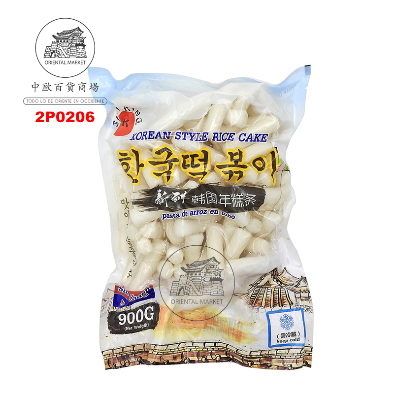 PASTA ARROZ TIRA COREA *SK* 牌韩国年糕条放冷藏 900g/15