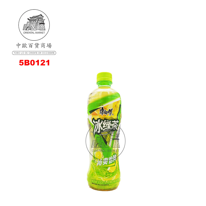 BEBIDA TE VERDE *MASTER KONG* 康师傅冰绿茶 500ml/15