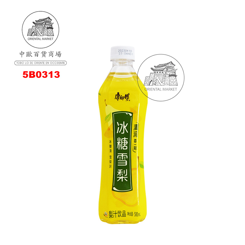 BEBIDA PERA *KANGSHIFU* 康师傅冰糖雪梨  500ml/15