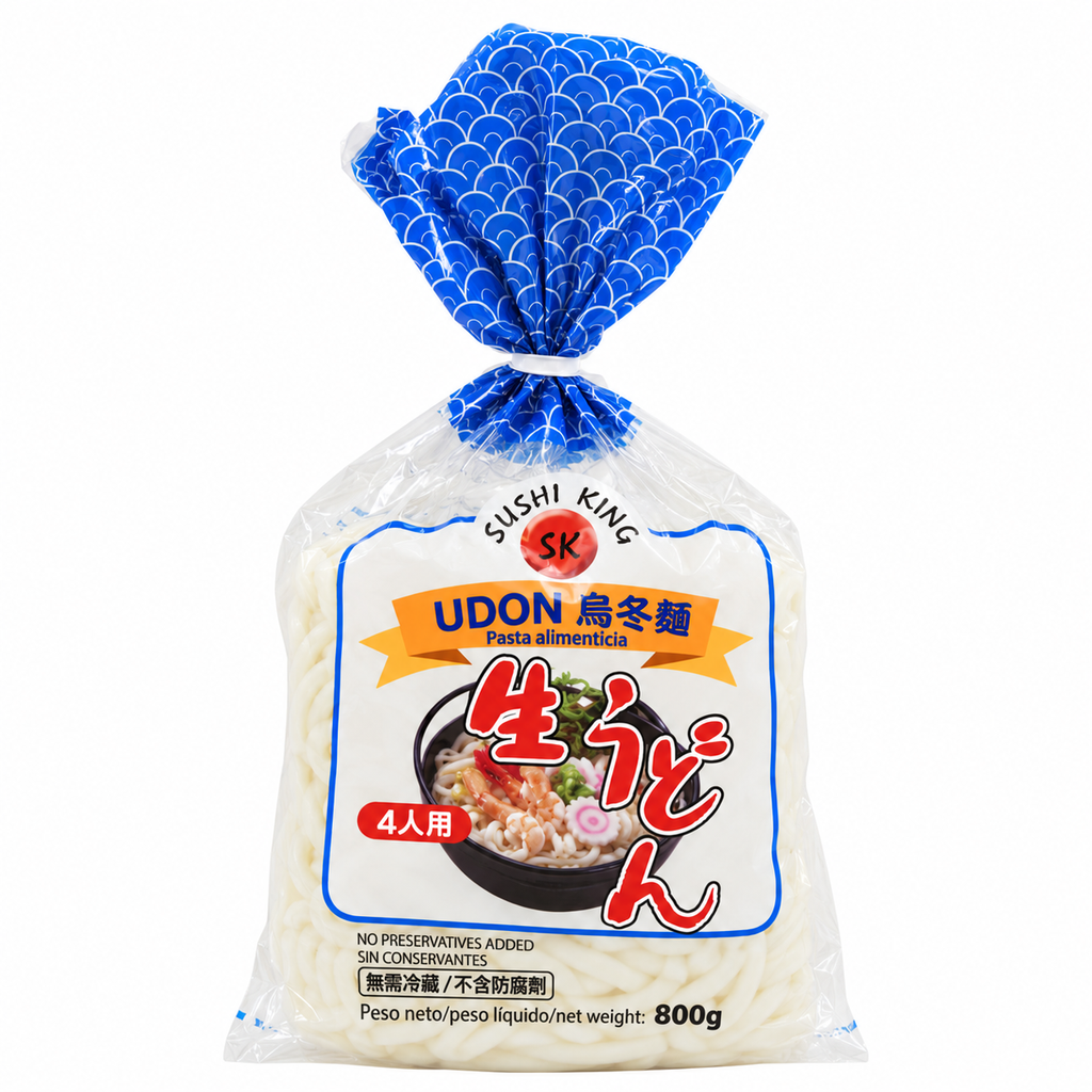 UDON COREANO *SUSHI KING* 寿司王韩式乌冬面 800g/4u/15
