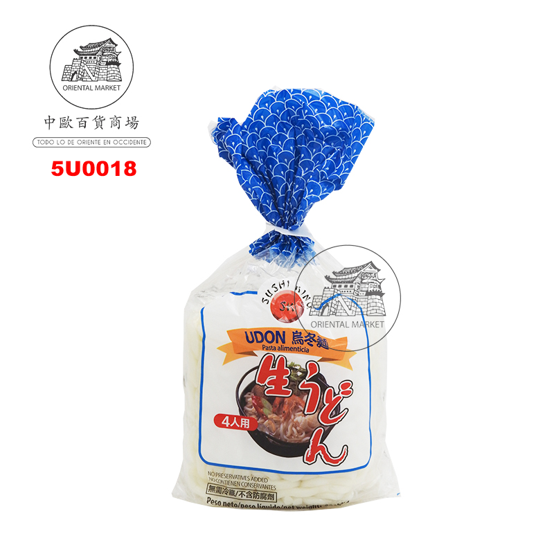 UDON COREANO *SUSHI KING* 寿司王韩式乌冬面 800g/4u/15