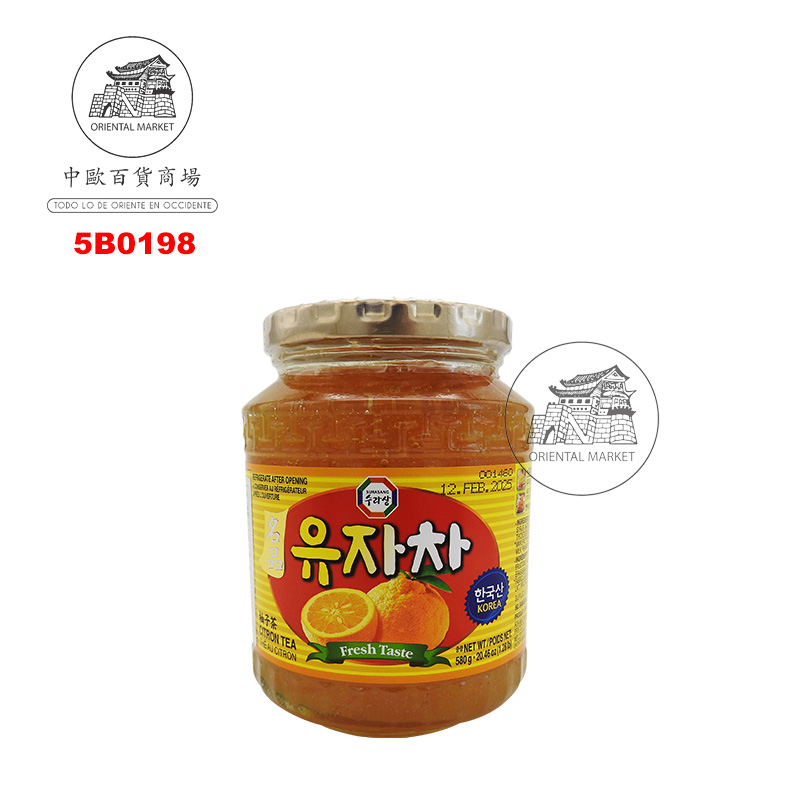 MERMELADA LIMON CON MIEL *WANG* 韩国浓缩柚子蜜 580g/15