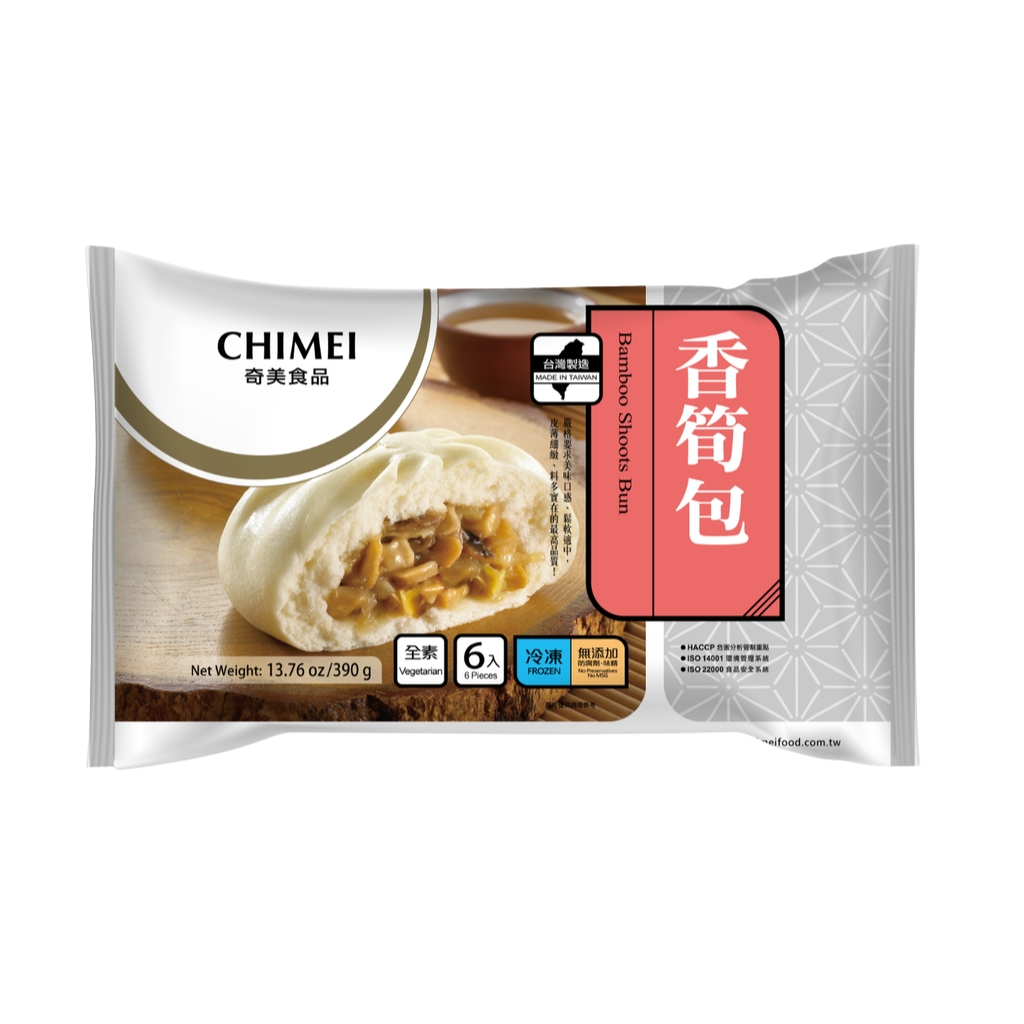 [200644/2P0241] BOLLO BAMBU CONGELADO *CHIMEI* 奇美冻香笋包 390g/6u/15