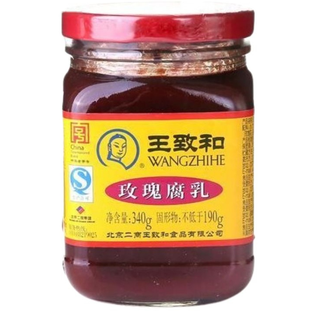 [500959] TOFU SOJA ROSA *WZH* 王致和玫瑰腐乳 340g/30