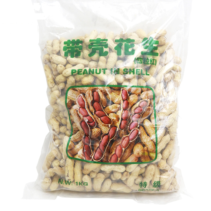 CACAHUETE CON CASCARA   四粒红带壳花生 1kg/16