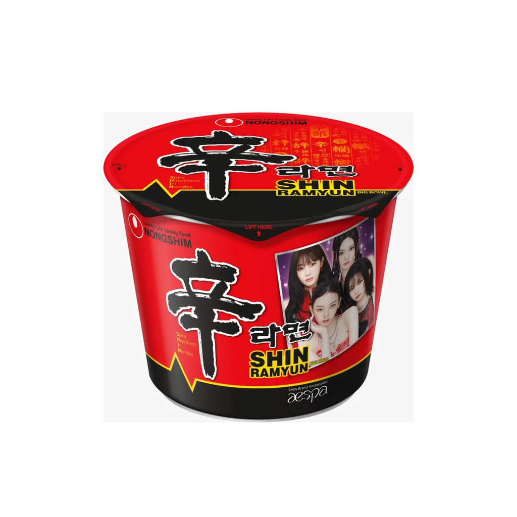NOODLE BOWL SHIN RAMYUN *NONGSHIM* 农心辛拉碗面 114g/16